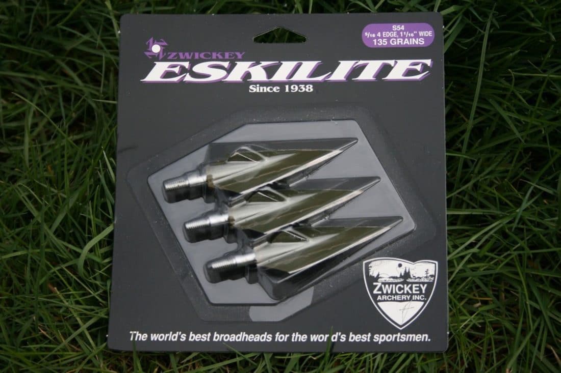 Zwickey EskiLite Broadhead  2 blade Glue on  110grs  5/16ths 