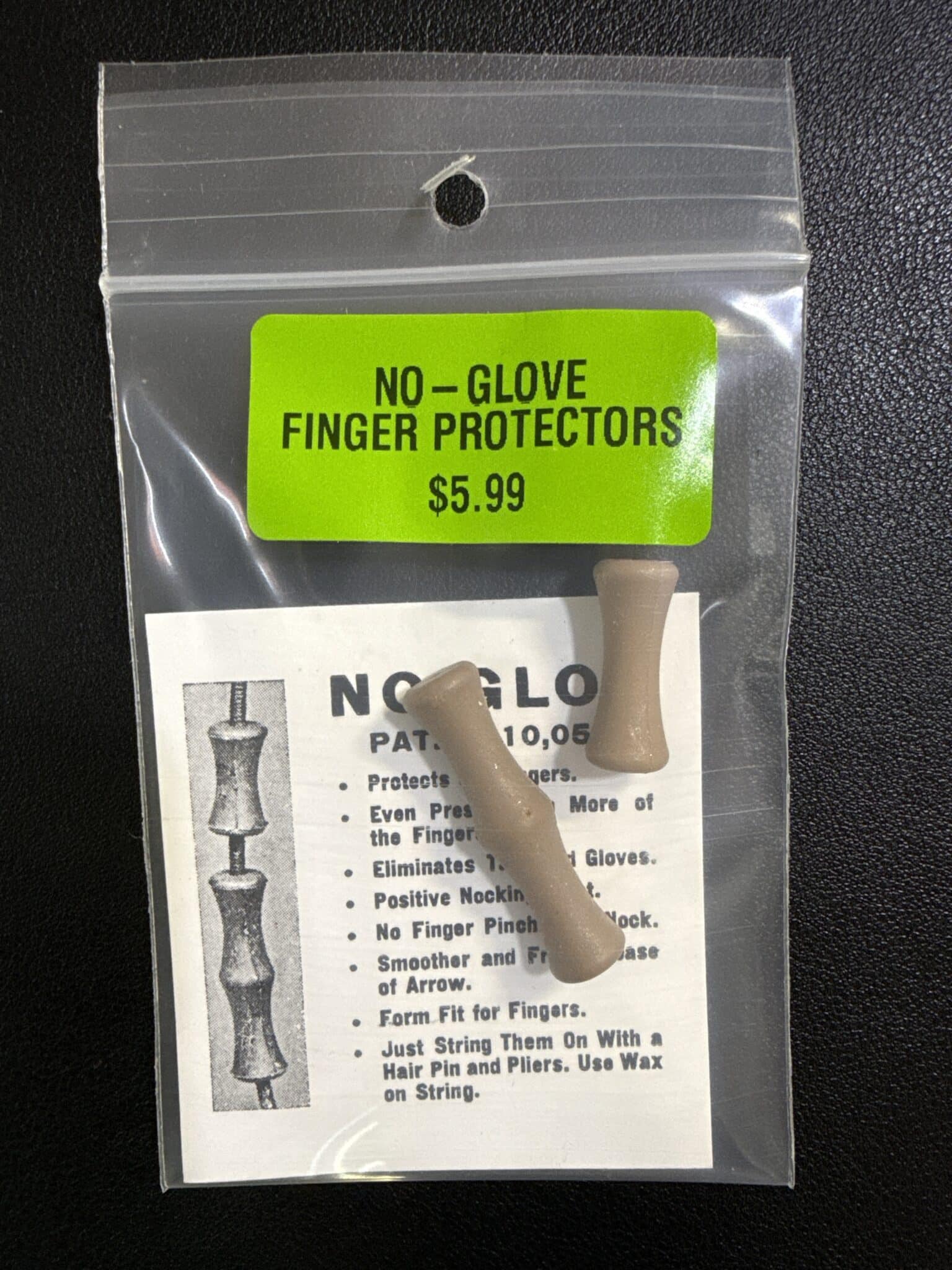 "No-Glove" Finger Protectors