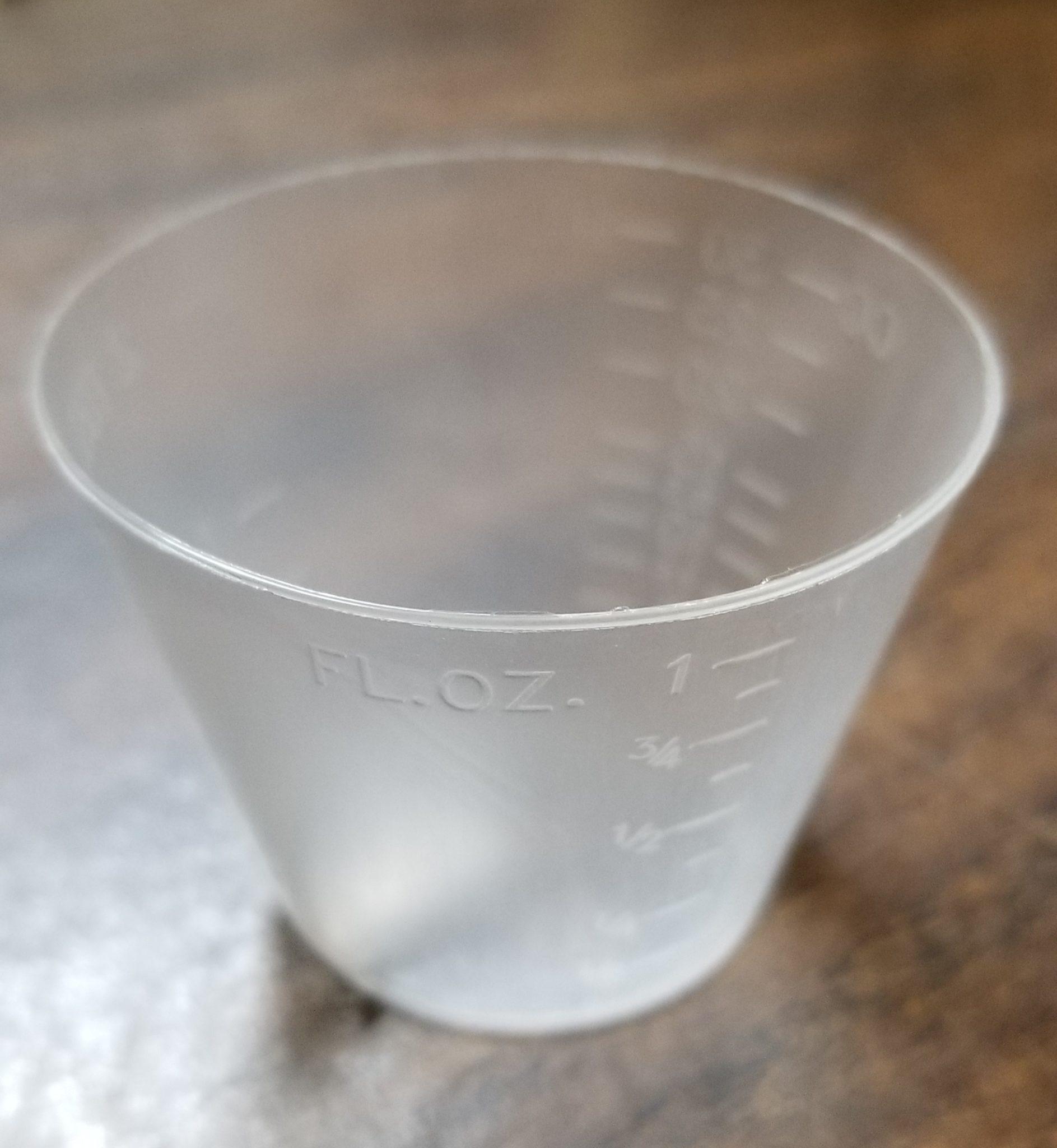 Graduated Plastic Cups (1 fluid oz) - Big Jim's Bow Company