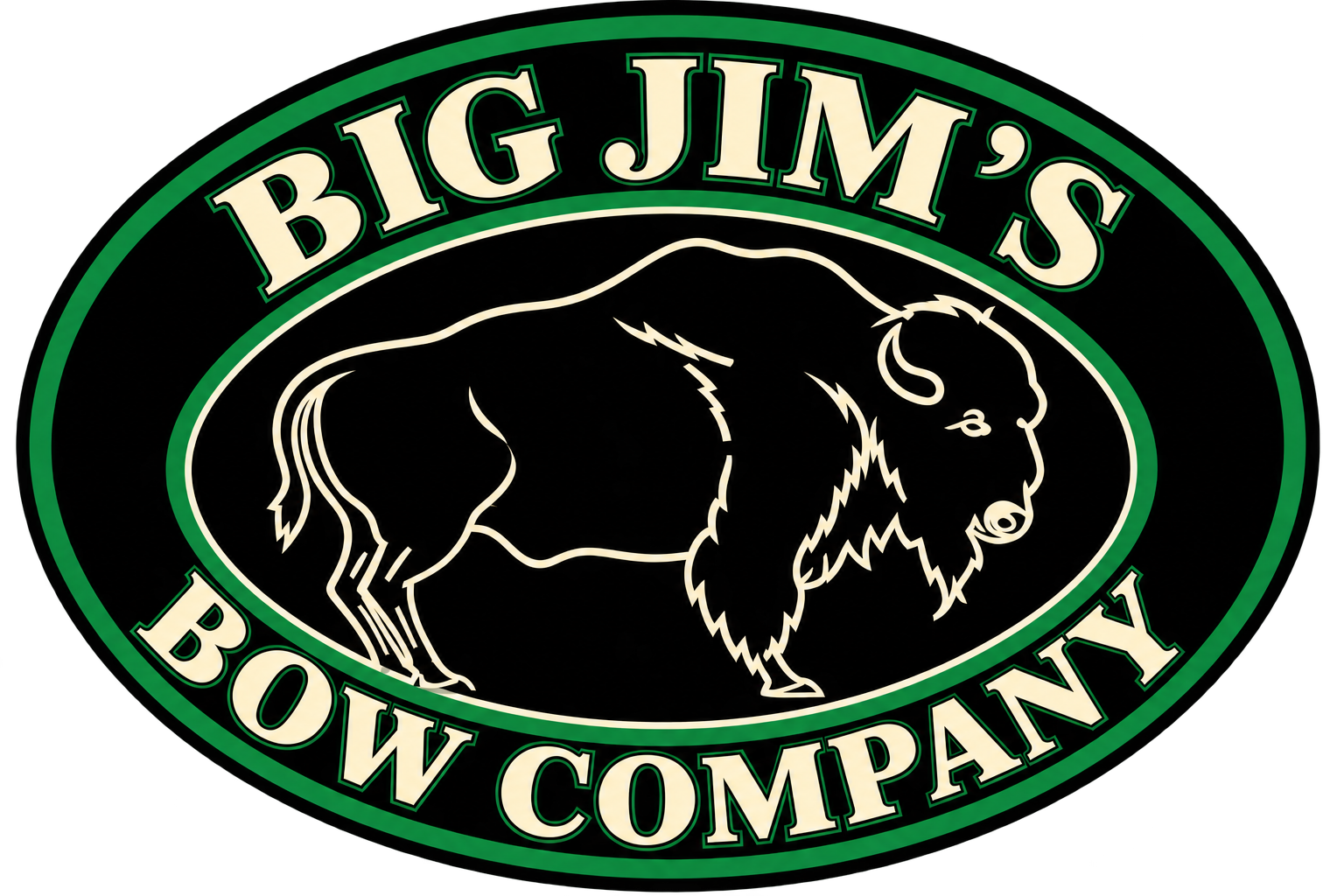 Big Jim’s Bison Oval Logo