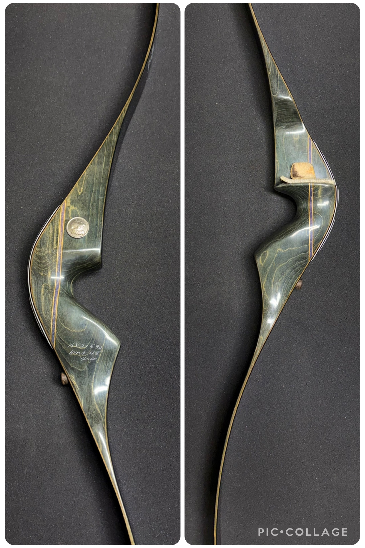 Bear "Super Magnum 48" -NEW-Vintage- Left hand recurve - 40#@28"