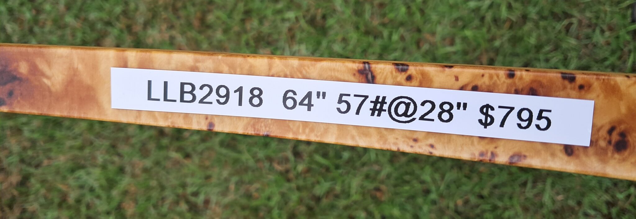 Stewart Longbow LH 57#@28 LLB2918 - Image 9