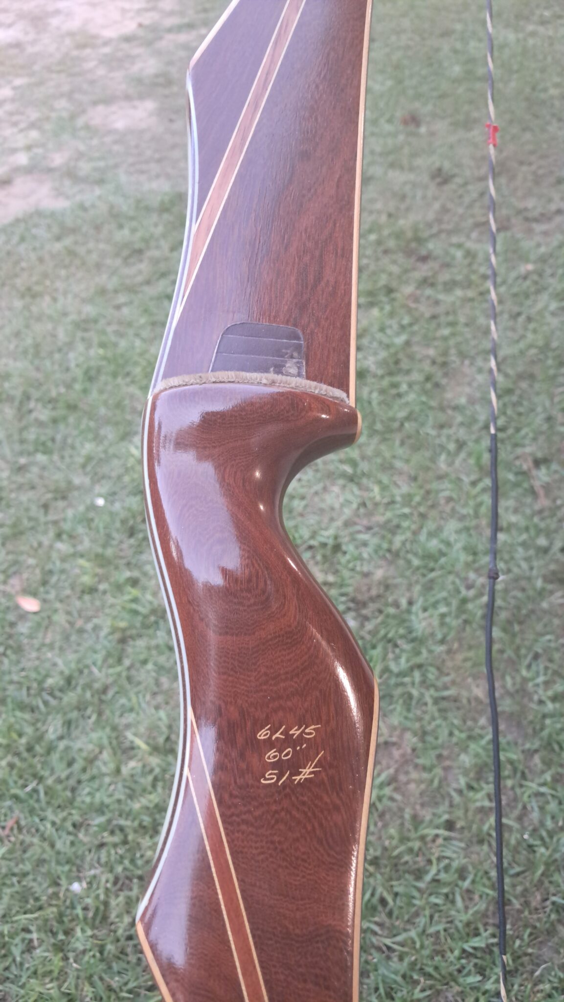 Bear "Kodiak" - 60" 51#@28" RH Recurve - USED - RRB2961 - $395