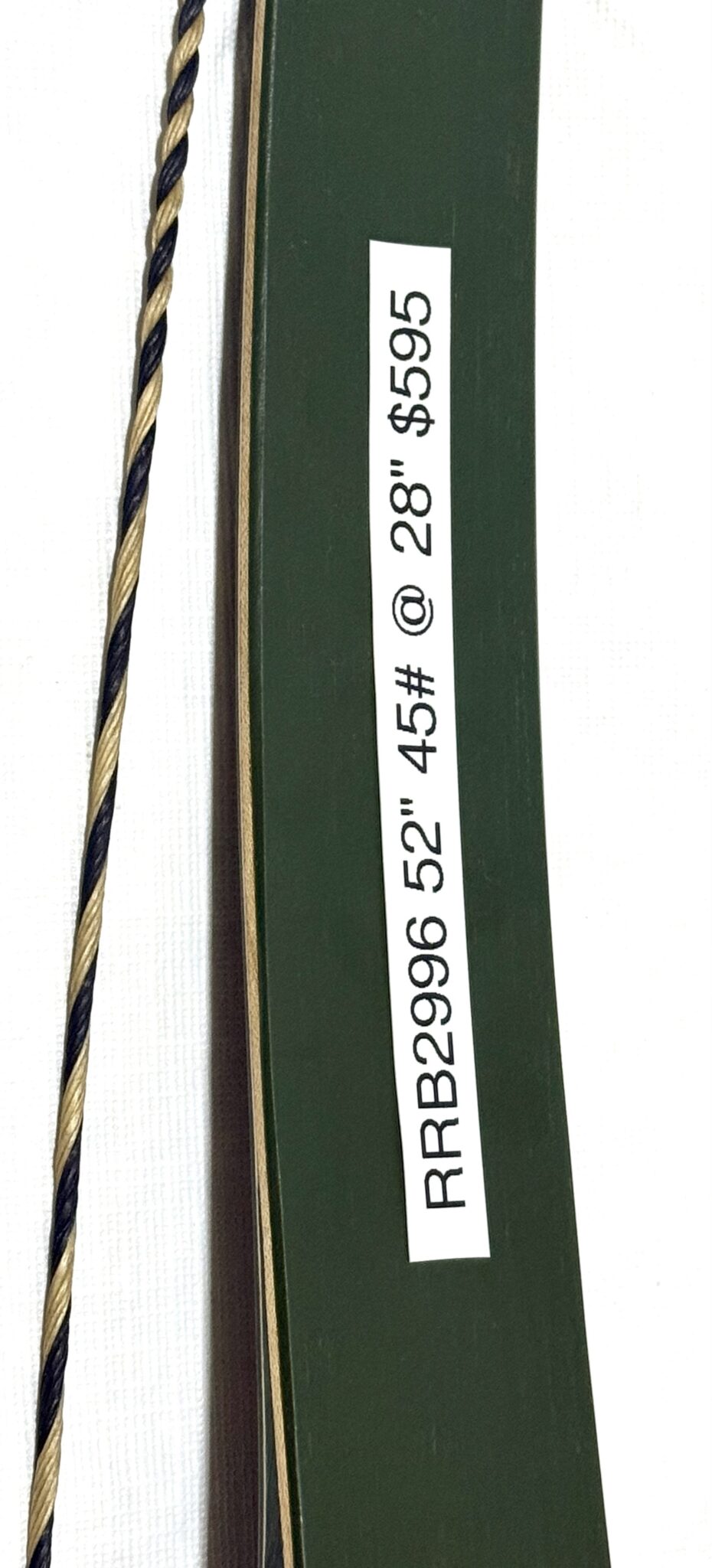 Damon Howatt “Independence” RH Recurve 52” 45# @ 28” 1pc - RRB2996 - Image 7