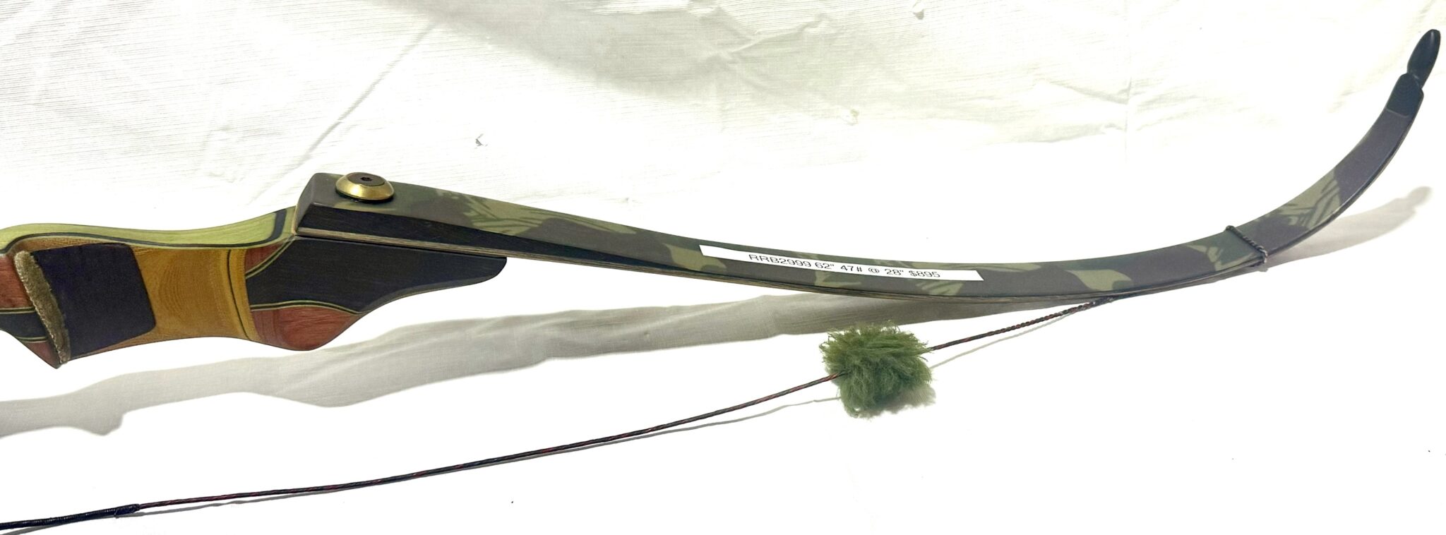 Kalamazoo Bow Works 62" 47#@28 - RRB2999 - Image 9