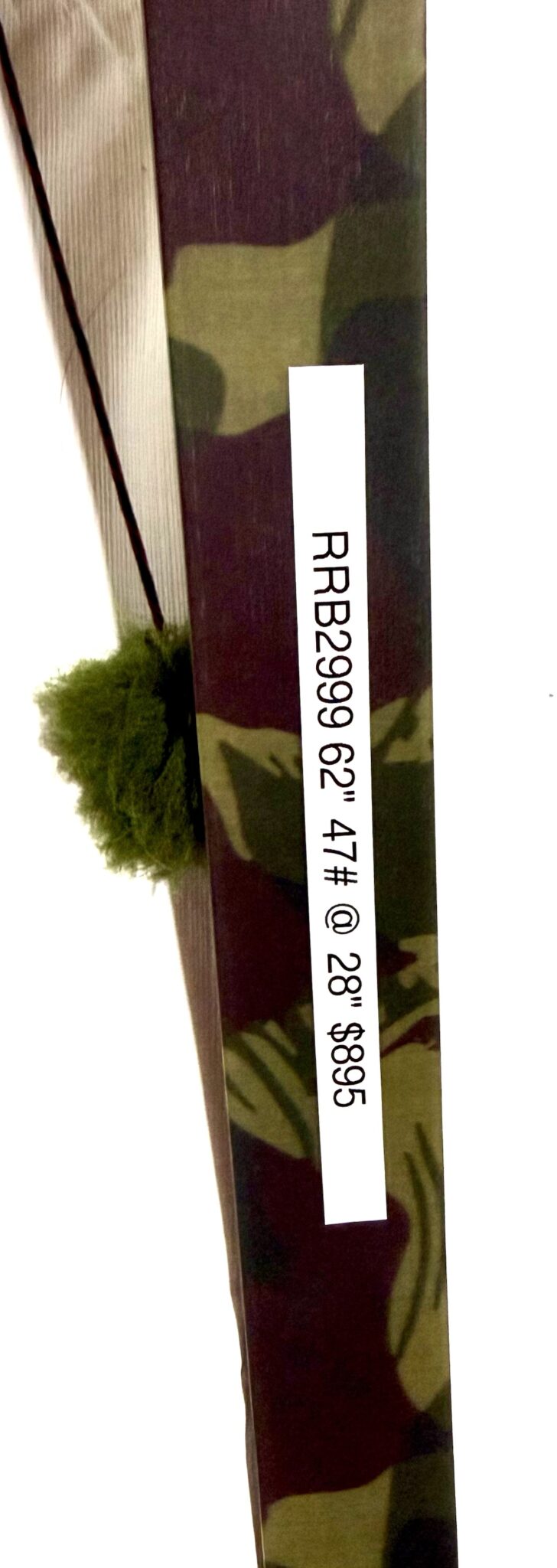 Kalamazoo Bow Works 62" 47#@28 - RRB2999 - Image 6