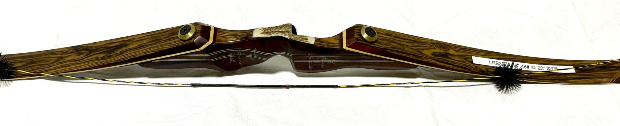 Wes Wallace “The Mentor” LH Recurve 58” 48# @ 28” LRB3004 - Image 2