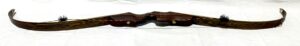 A vintage stringed musical instrument in a protective case.