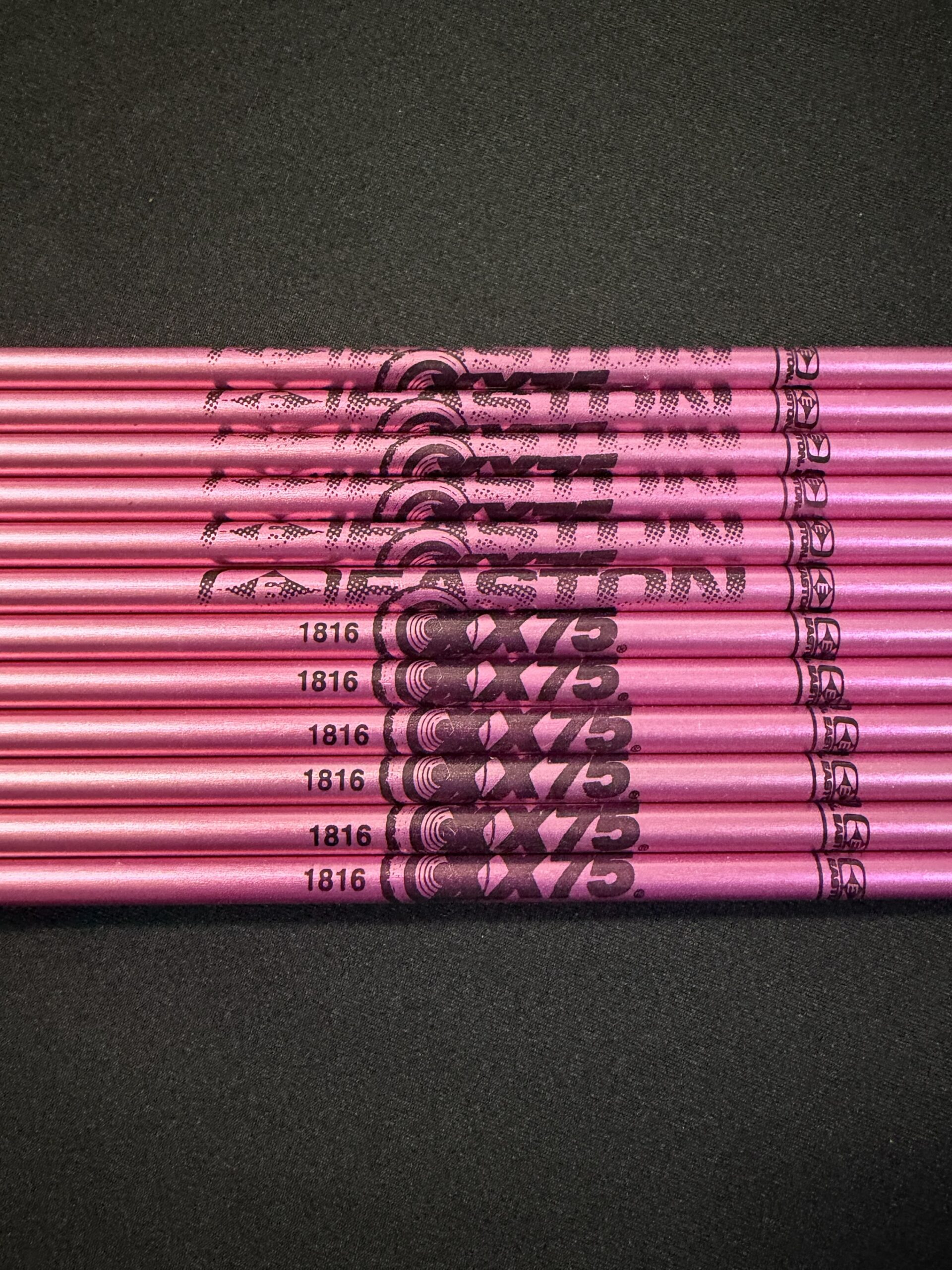 EASTON XX75 1816 SHAFTS W/INSERTS DOZEN !!DOES NOT HAVE NOCKS!! - Image 2