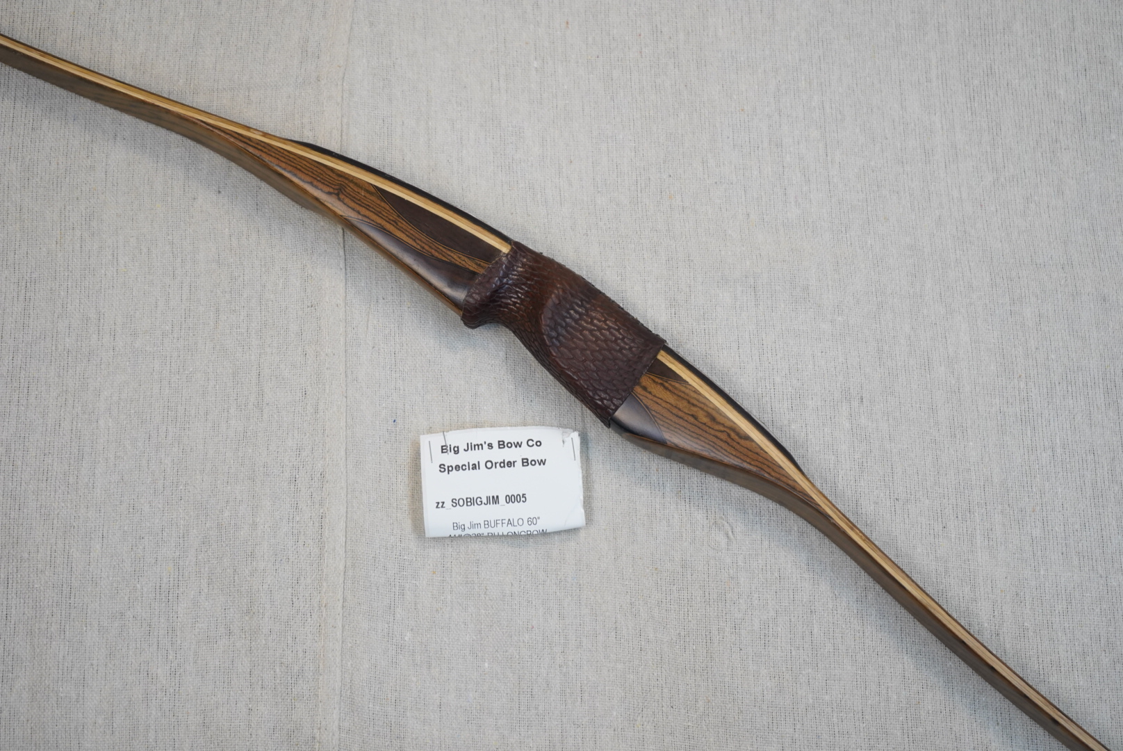 Big Jim BUFFALO 60" 41#@28" RH LONGBOW