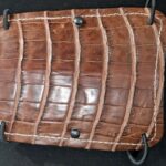 Exotic Gator Leather Arm Guard S/M
