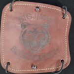 Big Jim Bear Leather Arm Guard ( w/Bear Logo s/m)