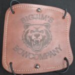 Big Jim Bear Leather Arm Guard (Large w/logo)